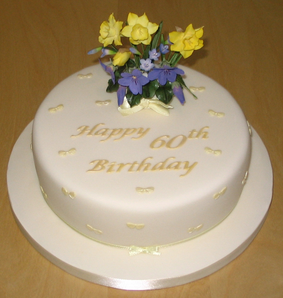 Celebration Cakes » 60th Birthday